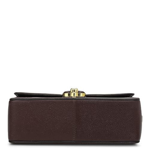 Da Milano Leather Sling Bag for Women - Brown (00176B)