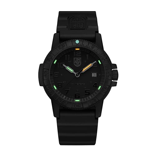 Luminox - Mens Watch - Leatherback Sea Turtle Giant 0320 Series 44 mm - X3.ZC21.BO - Mens Dive Watch - Swiss Quartz - Swiss Made - 100M Water Resistant - Hardened Mineral Crystal - CARBONOX Case - PU