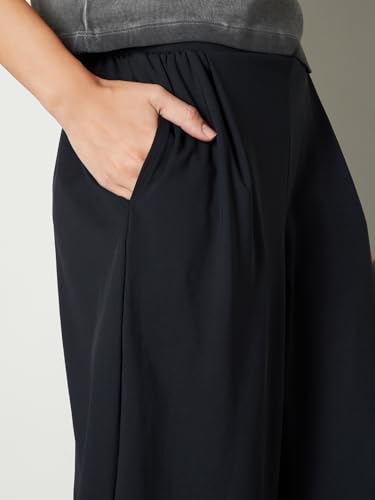 Max Women's Regular Trousers (B25WACFEWELL151_Black