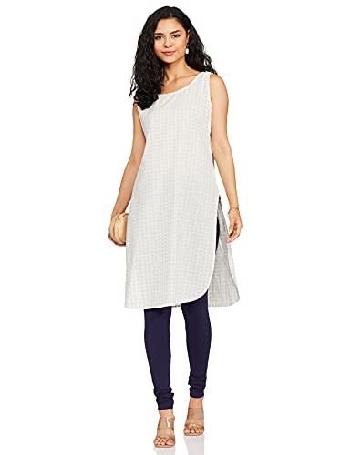 Max Women's Relaxed Fit Cotton Churidar Leggings (NOOSKC21NANAVY_Navy_XXL_Navy_2XL)
