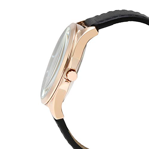 Daniel Klein Leather Analog Black Dial Men's Watch-Dk12172-4