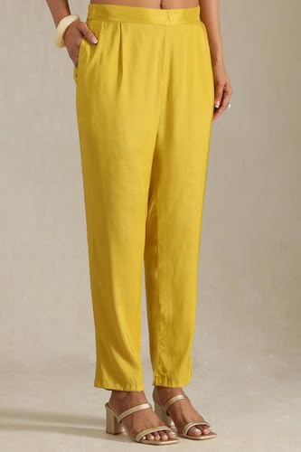 Soch Women's Tissue Salwar Suit Set (EWS5CD21559_Yellow