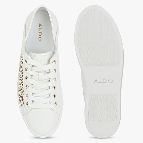 ALDO CARENTERIEL710 Gold Women Synthetic Sneakers