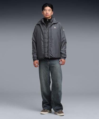 Puma | Wardrobe Essentials Men's 2-In-1 Hooded Jacket | Dusky Gray | XL