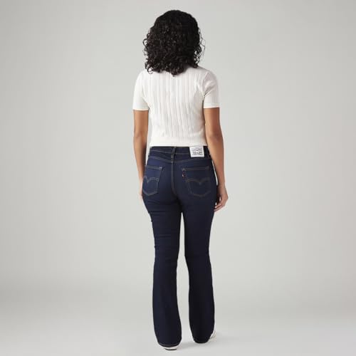 Women's 725 Dark-Blue Bootcut Fit High Rise Jeans