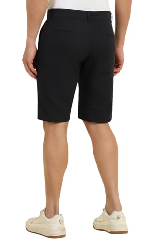 Allen Solly Men's Bermuda Shorts (ASSRQRGF832477_Black