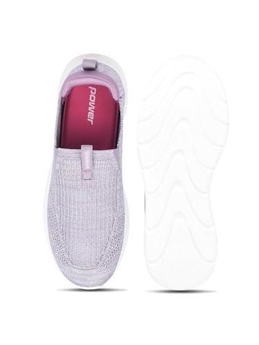 Power Women Casual Slip On Shoes - Purple (3Uk)