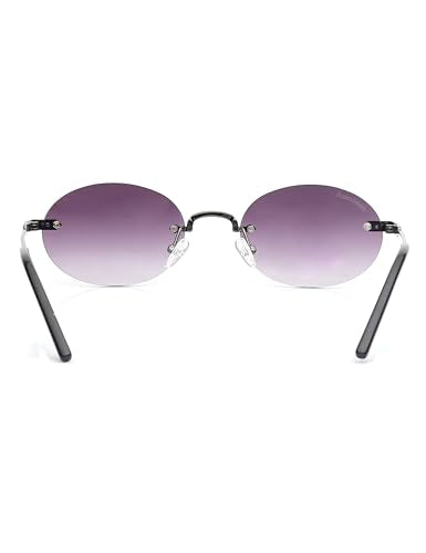 Fastrack Sunglasses |OVAL Gunmetal |UV protected | Large