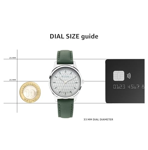 Titan Ladies Neo Economy Analog White Dial Women's Watch 2639SL04/NN2639SL04