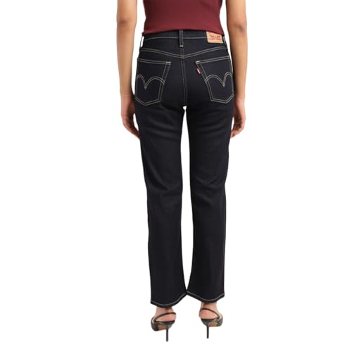 Levi's Women's High Rise Wedgie Straight Fit Jeans Blue