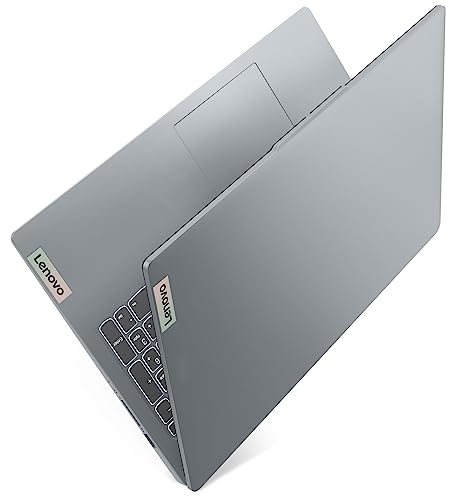 Lenovo IdeaPad Slim 3, Intel Core i3 13th Gen 1315U, 8GB RAM, 512GB SSD, FHD 15.6"(39.6cm), Windows 11, Office 2024, Grey, 1.6Kg, 82X700G5IN, Alexa Built-in, 1Yr ADP Free, 3 Month Game Pass Laptop