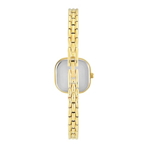 TIMEX Silver-Tone Square Dial Analog Women's Watch - TWEL22900