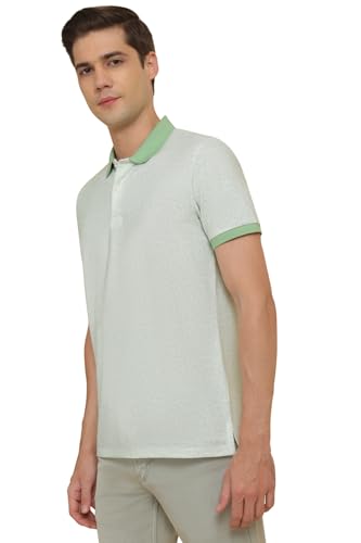 Allen Solly Men's Regular Fit T-Shirt (Green) - SaumyasStore