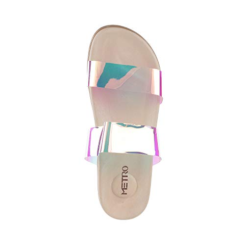 Metro Womens Synthetic Beige Slip Ons (Size (7 UK (40 EU))