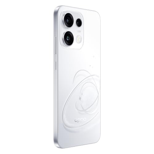 Oppo Reno16c 5G (Starry White, 8GB, 128GB) | 3D Design | 50MP 3.5X Telephoto Camera | 4K Video | AI Remix Collage | 7000mAh 80W SUPERVOOC | ColorOS 16 | IP69K | Dimensity 7300