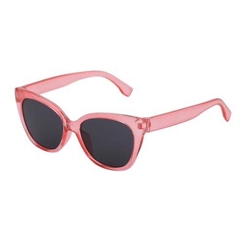 Red Toned UV Protected Lens Cat Eye Sunglass for girl