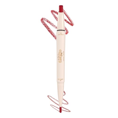 PREMIUM Two To Tango Lip Liner + Lipstick Duo |Non-Transfer |Long Stay | Creamy Matte Finish| Super-glide formula | Non-drying |For Sensational lip look, Red Magic-01 SH-7711
