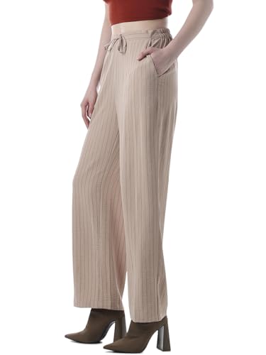 ONLY Women's Relaxed Pants (9021111-Light Taupe_Light