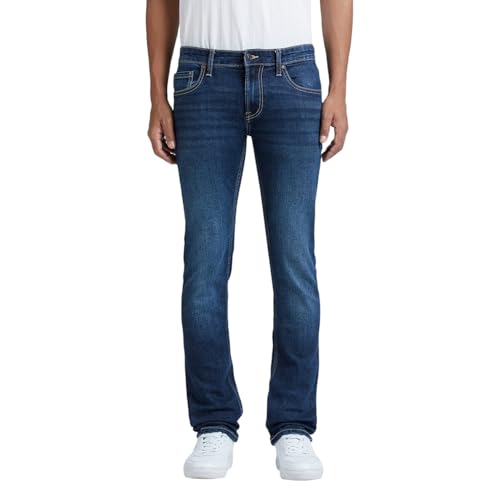 Pepe Jeans Men's Slim Jeans (PM208194Q033_Dark Indigo
