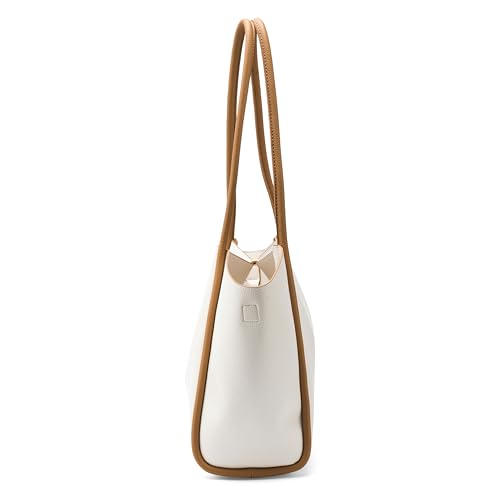 Lino Perros Avril Elegant Everyday Beige Tote bag