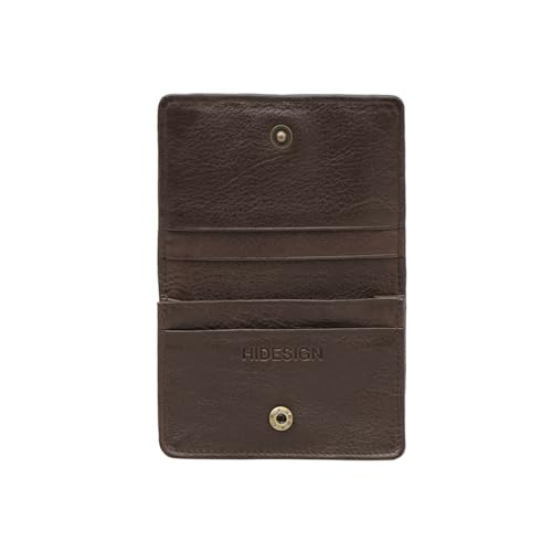 Hidesign La Plata W2 Mens Card Case - Dark Brown - S