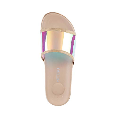 Metro Womens Synthetic Beige Slip Ons (Size (3 UK (36 EU))