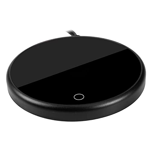 FABLOFTCoffee Mug Warmer Heater Coaster 15W Cushion Auto Shut Off Plate for Home Black