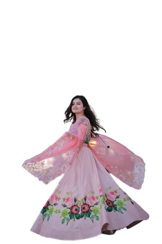 Lehenga Choli Peach & Green from Subham Bridal wear SBW002 (Large)