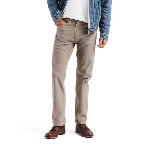 Levi's Men's 505 Regular Fit Jeans, (New) Rinse Timberworlf, 42W x 30L