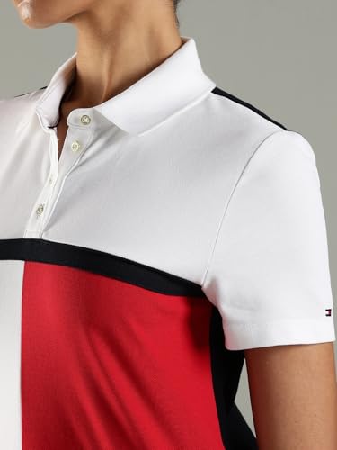 Cotton Polo Collar T-Shirt Dress