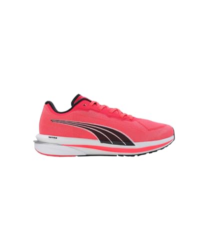 Puma Womens Velocity Nitro WNS Sunblaze-White-Black Running Shoe - SaumyasStore