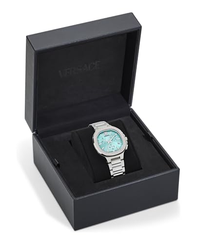 Versace Analog Turquoise Dial Unisex's Watch-VEVCA0324