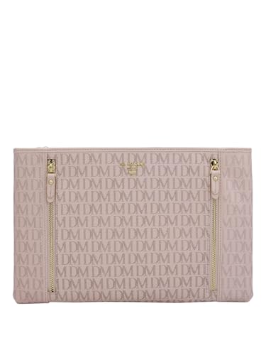 Da Milano Genuine Leather Pink Clutch (1458S-B) (Small)