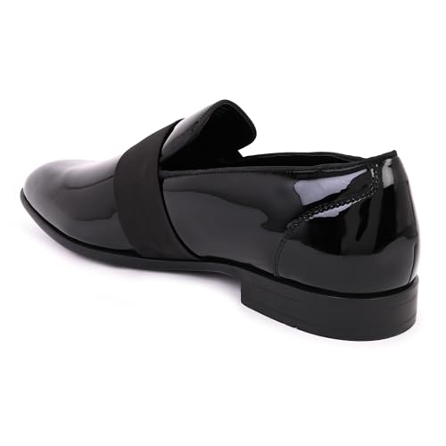 Aldo ASARIAA-IN004 Open Black Synthetic Dress Loafers