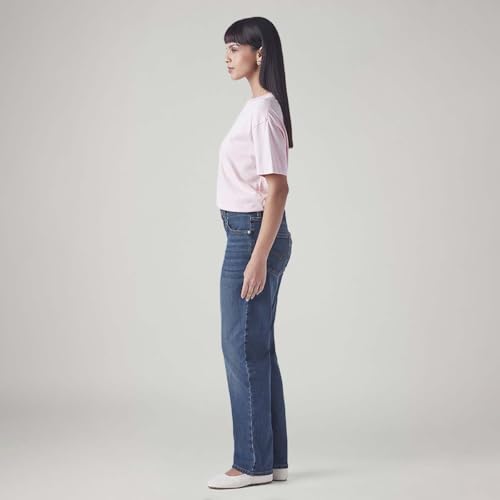Levi's Women's 726 Mid Indigo Flared Fit High Rise Jeans