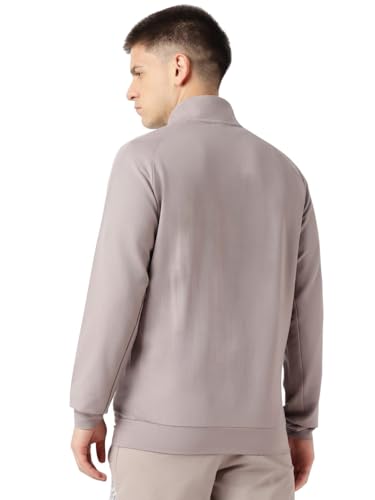 ASICS Mens Rainstorm Grey CONTRAST DETAIL RAGLAN JACKET - XL (2031F428.020)