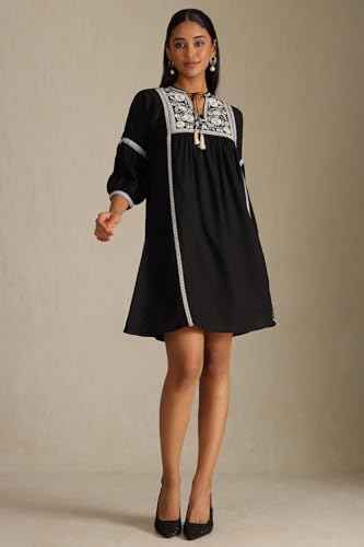 Soch Women's Rayon Maxi Dress (FWA5KU61434