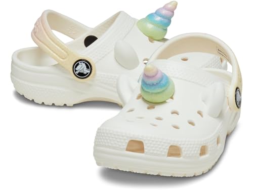 Crocs 209701-0WV-C7 Classic IAM Rainbow UnicornCgT Chk Chalk