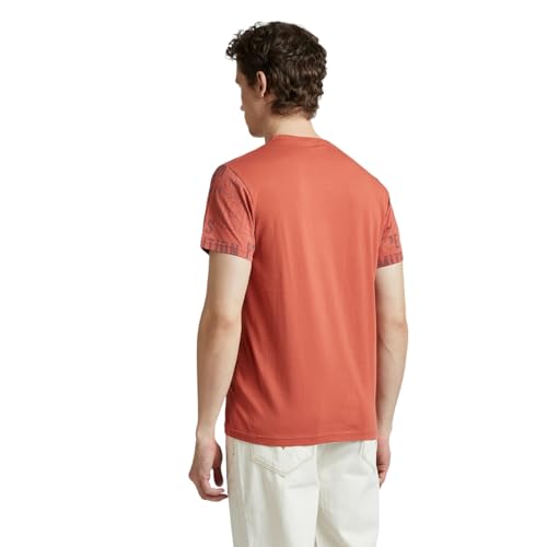 Pepe Jeans Men's Slim Fit T-Shirt (PM509822 Teracotta Brown