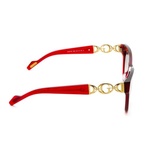GUESS 100% UV protecetd | Gradient | Medium | Full Rim | Square | Frame: Red | Lens: Grey