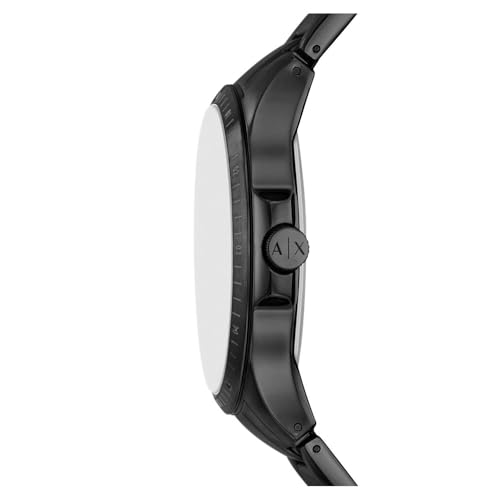 Armani Exchange Black Quartz Stainless Steel Watch AX2465