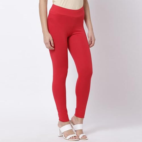 Biba Women Solid Bottom WEAR(Bottom WEAR002B_Maroon_XXL)