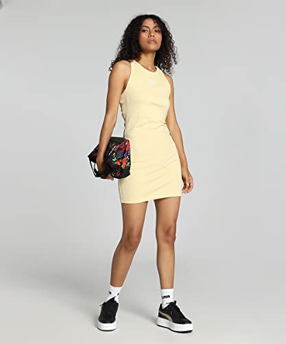 Puma Womens Classics Sleeveless Dress, Light Straw, M (53807942)