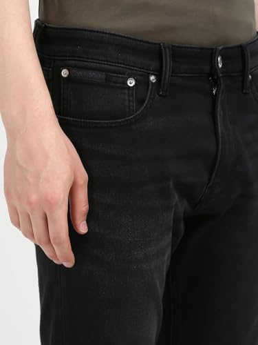 Calvin Klein Jeans Men's Tapered Jeans (J3264171BY_Washed Black