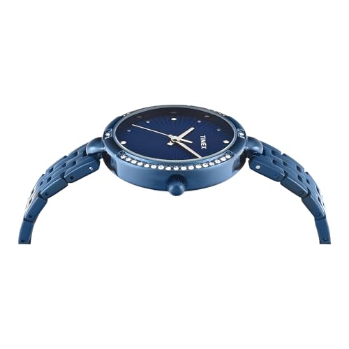 TIMEX Blue Round Dial Analog Women's Watch - TWEL22603