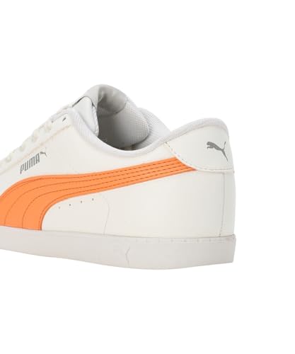 Puma Womens Propella Warm White-Smokey Gray-Clementine Sneaker - 8 UK (39584404)