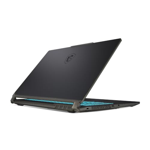 MSI Cyborg 15, Intel 2nd Series. Core 7 240H, 40CM FHD 144Hz Gaming Laptop (16GB/512GB NVMe SSD/Windows 11 Home/NVIDIA GeForce RTX 3050, GDDR6 6GB/Translucent Black/1.98Kg) A2RUDX-110IN