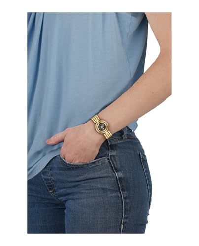 Versace Eon Restyling 33.6 mm Black Dial Women Analog Watch- VEHFA0725