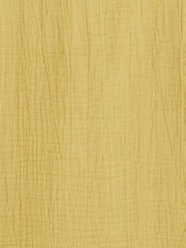 Max Men Textured Slim Fit Short Kurta (Yellow_XXL)