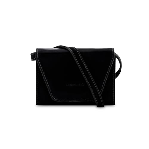 Fastrack Women Compact Clutch | Stylish Clutch Purse with Semi PU Belt | Lightweight, Durable & Trendy Wallet for Girls & Ladies | Perfect for Casual & Party Use
